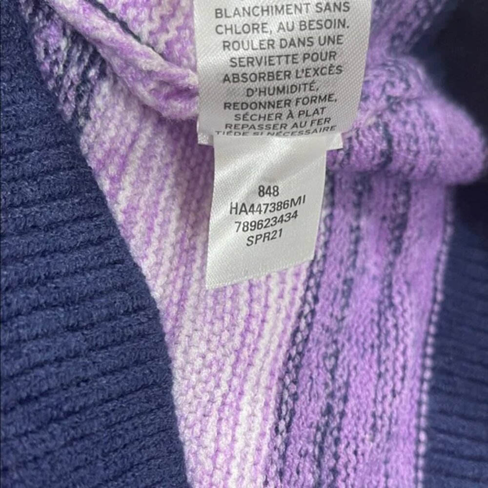 Halogen Stripe Rib Sweater - Picture 7 of 9